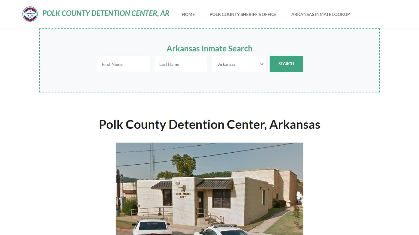 Polk County Detention Center, AR Inmate Roster, Offender Search